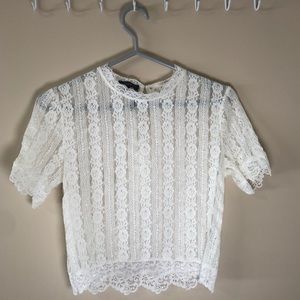 Lace Crop Top | Dynamite